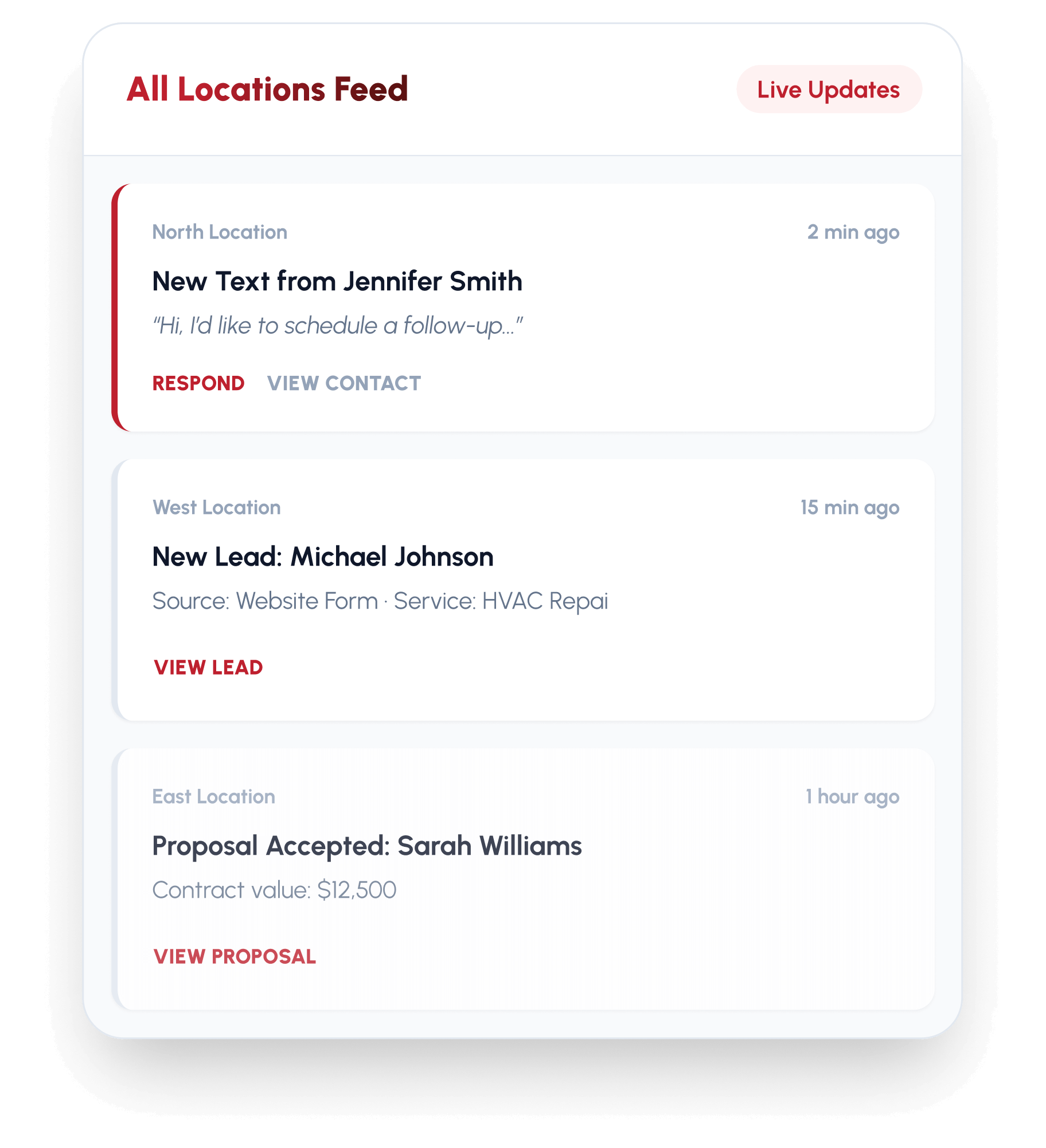 All Locations Feed
